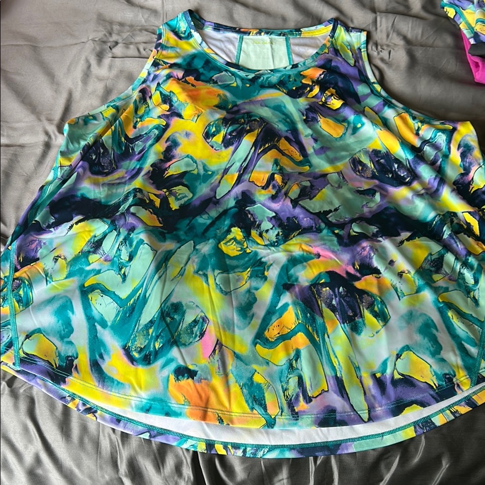 Tek Gear Multicolor Workout Tank